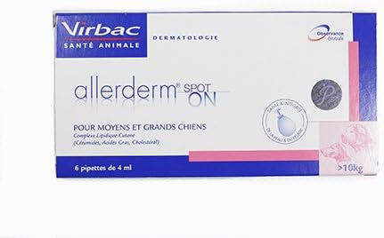 ALLERDERM SPOT-ON for Medium and Large Dogs (6 x 4 ml)