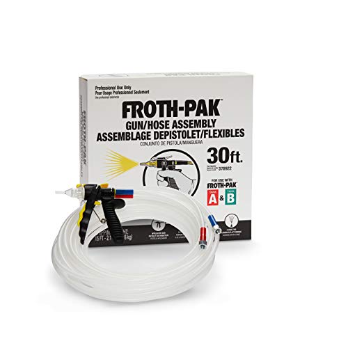FrothPAK 650, Spray Foam Insulation Kit, Class A fire Rated 650 sq ft