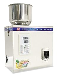 Hanchen GKP-T100 - Máquina de llenado de partículas automáticas (0.07 oz-3.49 oz, control digital, en polvo, para grano y granulado, multifunción)