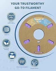 DURAMIC 3D Matte PLA Filament 1.75mm Purple, 1kg