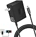 Nintendo Switch Fast Charger - AC Adapter with Type C Charging Kit for Dock, Pro Controller and TV Mode