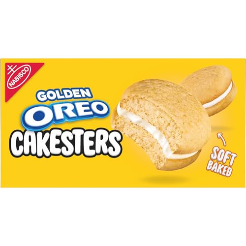 OREO GOLDEN CAKESTERS SOFT SNACK CAKES, 5-2.02 OZ SNACK PACKS