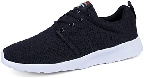 Men's Mesh Running Sneakers Breathable Trainers Lightweight Gym Fitness Sport Shoes Casual Walking Shoes