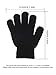 Sumind 12 Pairs Winter Knitted Magic Stretch Gloves Anti-slip Knit Cotton Warm Gloves for Children (6 Colors, Kids Size 5 to 12 Years)