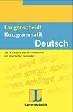 Kurzgrammatik Deutsch, Wendt, Heinz F., 3468351100