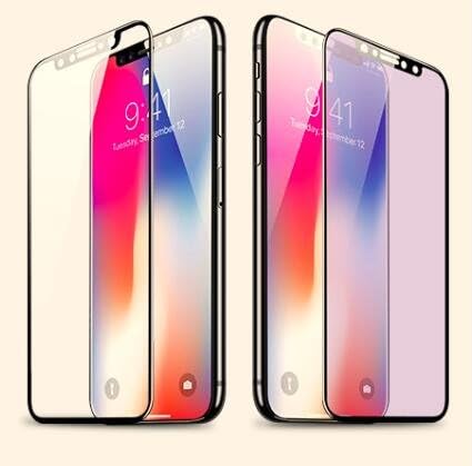 iPhone X Screen Protector 3D Tempered Glass Shatterproof Glass High Transparency Full Screen Coverage Ultra Clear Bubble-Free good touch feeling anti-oil