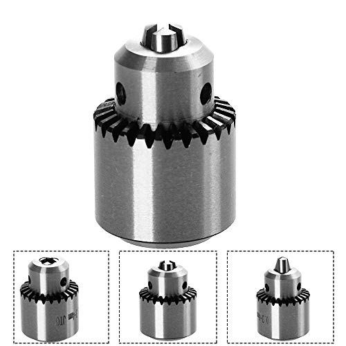 Muye 4pcs 0.3-4mm Micro Motor Quick Change Drill Chuck Clamping 1/8"(3.17mm) Shaft Connecting Rod Brass Sleeve Hexagonal Wrench - Thumbnail 2