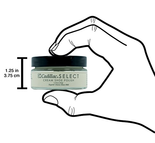 Cadillac Select Premium Cream Shoe Polish - Neutral - Condition Refinish Restore Nourish and Protect Boots, Shoes, Purses and more - Thumbnail 3