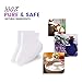 Exfoliating Sock Foot Mask - Baby Foot Peel Mask Calluses and Dead Skin Away - 2 Pairs (4 Pcs) - Lavender Scent