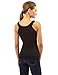 PattyBoutik Women Round Neck Halter Tank Top (Black Medium)