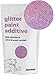 Hemway Silver Glitter Grout Tile Additive 100g for Tiles Bathroom Wet Room Kitchen | Easy to use - Add/Mix with Epoxy Resin or Cement Based Grout Temperature Resistant