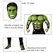 Rubie's Men's Marvel Avengers: Endgame Deluxe Hulk Costume and Mask, As Shown, Extra-Large