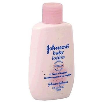 johnson's baby lotion travel size