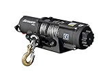 SuperATV 4500 Lb. Black Ops ATV Winch - With Wireless Remote and 50' Synthetic Rope