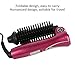 Hair Curler Brush,Travel Ceramic Tourmaline Ionic Hair Curler Hot Brush Professional Anti-Scald Instant Heat Up Curling Wands Heated Styler Brush for Long Hair(US)thumb 4