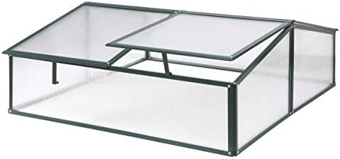 Polycarbonate Safety double cold frame/Mini Greenhouse
