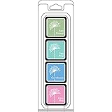 Hero Arts Shadow Inks 4 Color Cubes Shadow Inks, Cool Ink