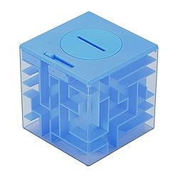 Kid 3D Cube Puzzle Maze Money Maze Coin Box Cube