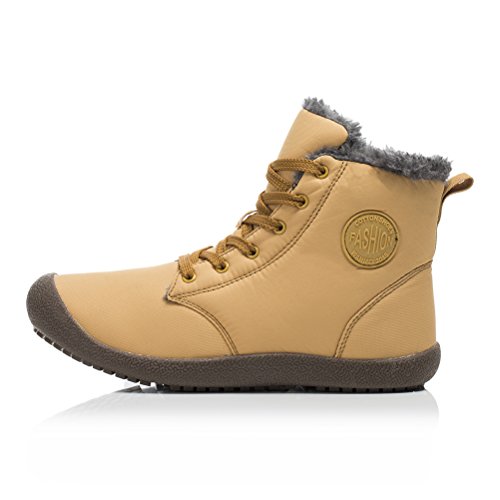 Dannto Snow Boots High Top Waterproof Outdoor Fur Lined Winter