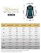 Bebonnie Tops to Wear with Leggings, Women's Long Sleeve Cowl Neck Patchwork Casual Tunic Top Vintage A-Line Flared Blouse Black X-Large