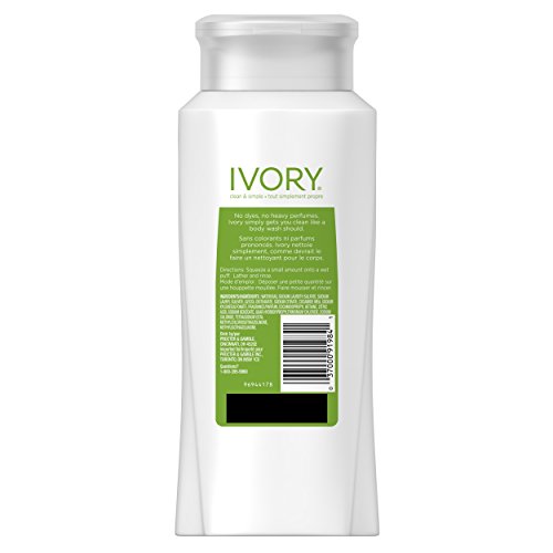 Ivory Aloe Body Wash, 21 Fluid Ounce