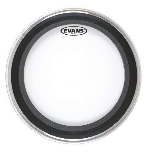 Evans EMAD2 Clear Bass Drum Head, 20 Inch