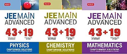 43 + 19 Years Chapterwise Solutions Chem Phy Math ( Set Of 3 Books ) For JEE (Adv + Main) 2021 43 + 19 Years Chapterwise Solutions Chem Phy Math ( Set Of 3 Books ) For JEE (Adv + Main) 2021
