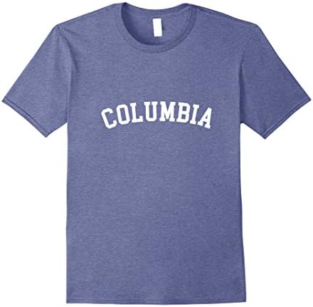 Mens Columbia T-Shirt 3XL Heather Blue