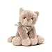 Baby Oh So Soft GUND Kitty Tan Plush Animal with Rattle, Ages 0+, 7