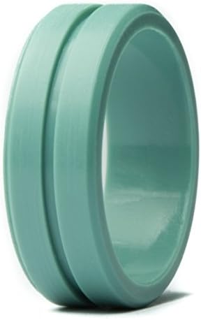 Unii Silicone Wedding Ring | Safety Rubber Wedding Band | Athletic Ring for Active Men | Thin Groove Ring 7mm Wide | Best Alternative for Work, Mechanics, Sports, Workout Ring