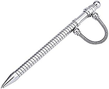 Ballpoint Magnetic Think Ink Pen Finger Fidget Pencil with Six Steel Balls For Office Toys Best Stress Reducer Relieves ,Classroom,Meeting ,Toy to Relief Stress