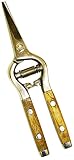 Flexrake CLA116 Classic Wooden Handle Floral Shear, 10-Inch
