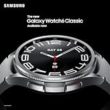Samsung Galaxy Watch6 Classic Smart Watch 47mm Black GPS Fitness Tracker UK view 3