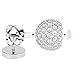 DDSKY Crystal Wall Light, Modern Luxury Crystal Wall Sconce Polished Chrome Finish Wall Sconce Lighting Fixuture with E14 Scoket (Silver)