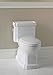 TOTO MS974224CEFG#01 Eco Guinevere One Piece Toilet with Sanagloss, Cotton White