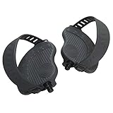 ( PAIR-Left+Right ) Deluxe BIKE Pedals - w/Straps