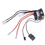 Alloet 320A 7.2V-16V High Voltage Version Waterproof ESC Brushed Electric Speed