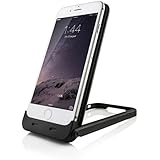Chromo CI55000356 Charging Protective Case with Desk Stand for iPhone 6S - Black (Apple MFi Certified)