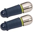 Joseph Joseph BarWise Twist-Lock Wine Stoppers, 2-Piece, Blue