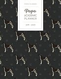 Popo Academic Planner 2019-2020: Monthly Weekly Daily - Dated With Todo Notes - German Shorthaired P by Popo Planner