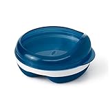 OXO Tot Divided Feeding Dish with Removable Ring Navy