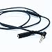 1m(3.2ft) 3.5mm male to 3.5mm Female headset earphone Headphone Adapter Extension Cable with remote & mic for iphone itouch ipad and Most of Android phone