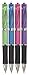 Write Dudes X500 Retractable Ballpoint Pens, 4-Count, Barrel Colors May Vary (41308BA-48)