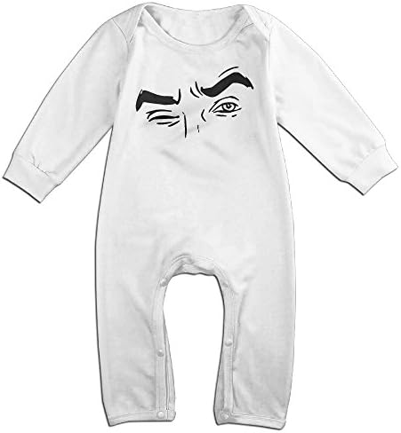Jon Baby Onesie Bodysuit Newborn Romper White 18 Months