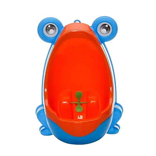 Nicedeal Cute Frog Children Potty Toilet Training Kids Urinal for Boys Pee Trainer Bathroom (Blue) Pet Dog Supplies