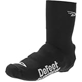 DeFeet Slipstream 4in D-Logo Neon Yellow Cycling Shoe Covers w/Reflective