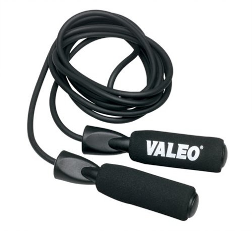 Valeo deluxe adjustable speed jump rope to improve bala…