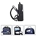 Bopai Anti Theft Backpack 15 inch Laptop Business Slim College Shoulder Rucksack Water-Resistant Synthetic Leather Backpack for Men, Black