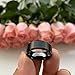 iTungsten 4mm 6mm 8mm Silver/Black/White/Gunmetal/18K Gold/Rose Gold Tungsten Rings for Men Women Wedding Bands Matte Finish Beveled Edges Comfort Fit