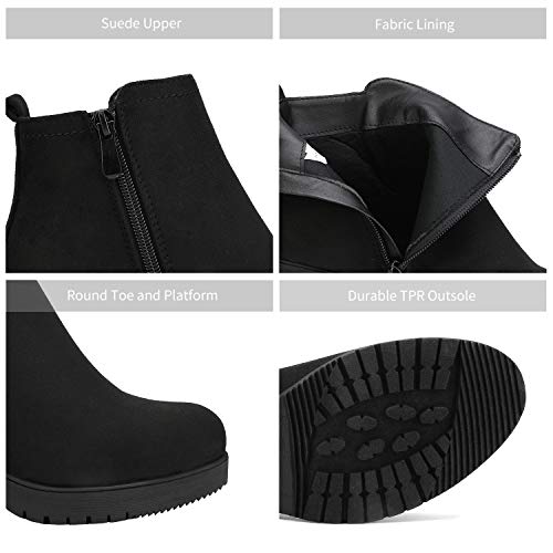DREAM-PAIRS-Womens-Low-Heel-Chunky-Ankle-Boots-Winter-Shoes